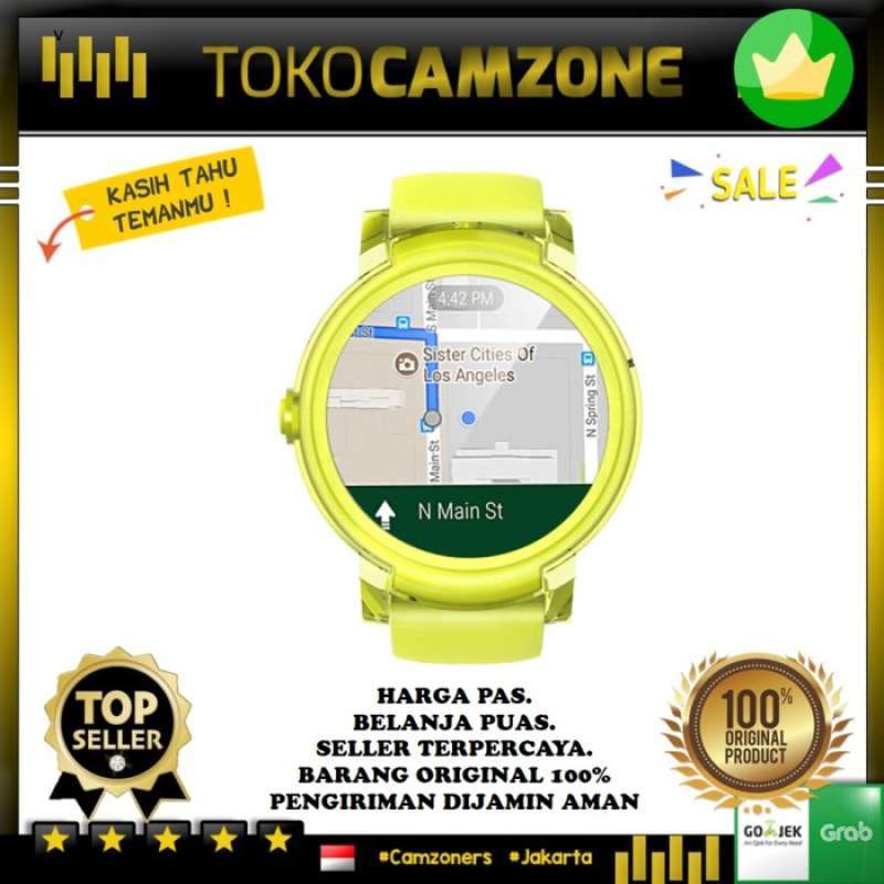 Ticwatch E Sports Smartwatch Lemon
