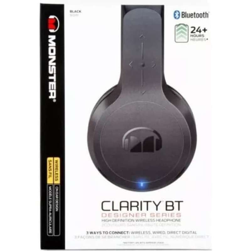 Promo MONSTER CLARITY BT DESIGNER SERIES HIGH DEFINITION WIRELESS
