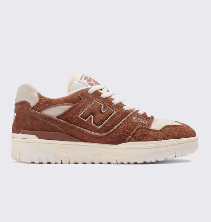 New Balance 550 Aime Leon Dore Brown Beige Suede