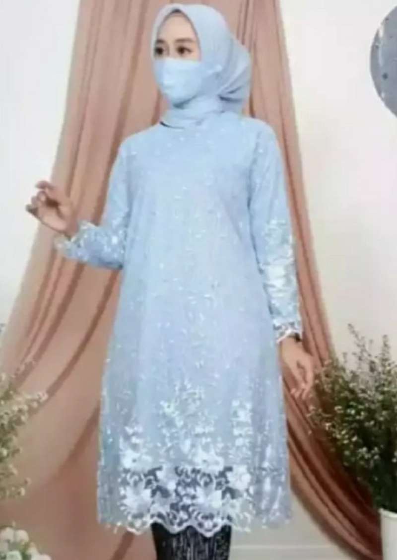 Kebaya modern simple online hijab