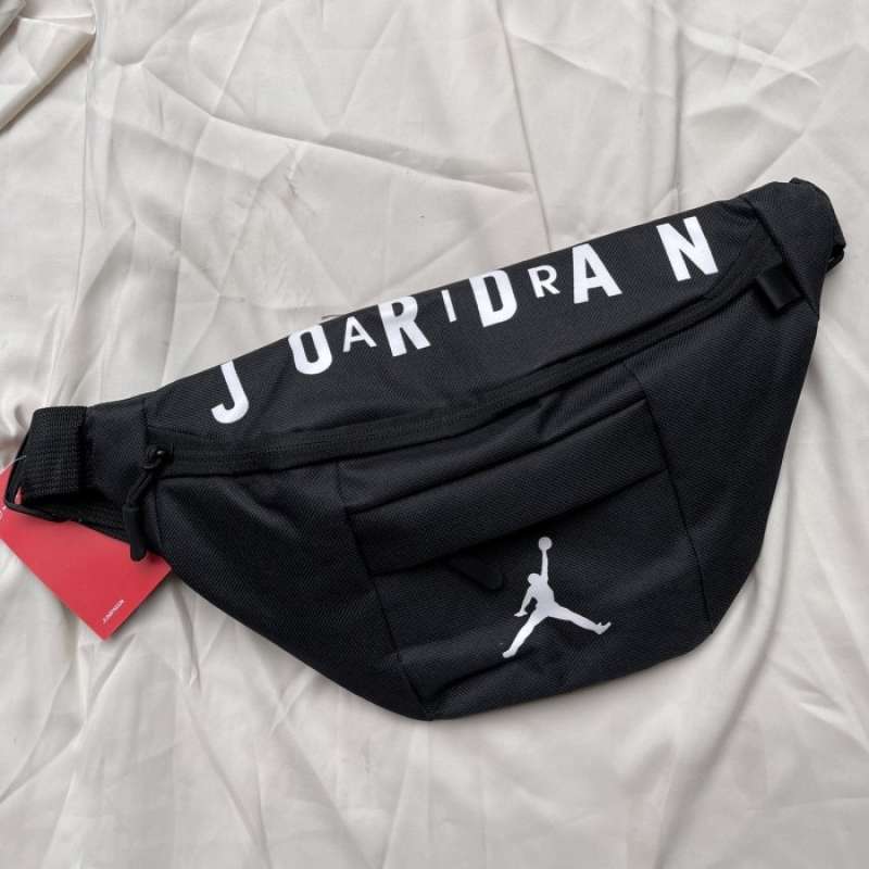 Promo TERLARIS NIKE AIR JORDAN WAISTBAG LOGO POLOS CANVAS TAS