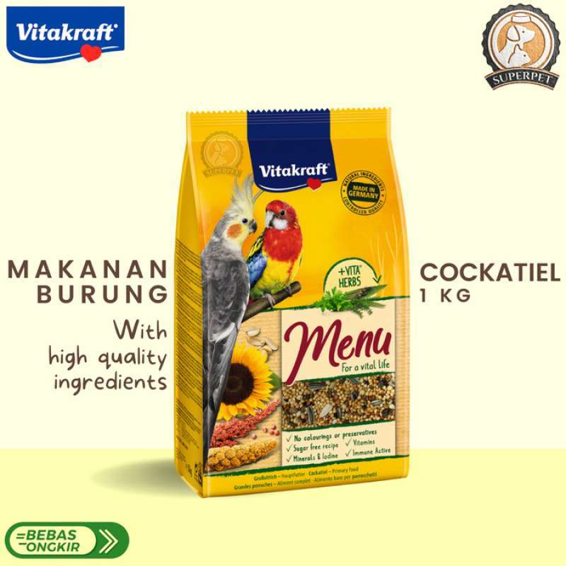 Makanan cockatiel deals