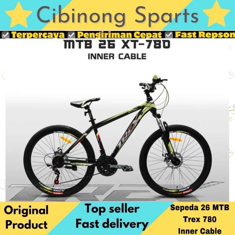 Jual Sepeda Gunung MTB 26 Trex 787 780 21Speeds Cakram New Product