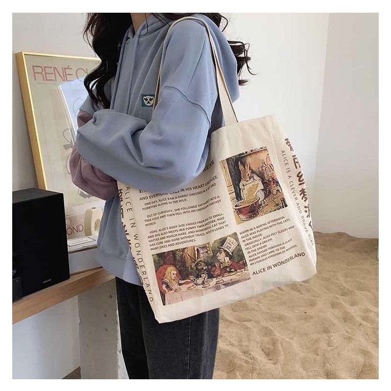 Tas kanvas sales tote bag