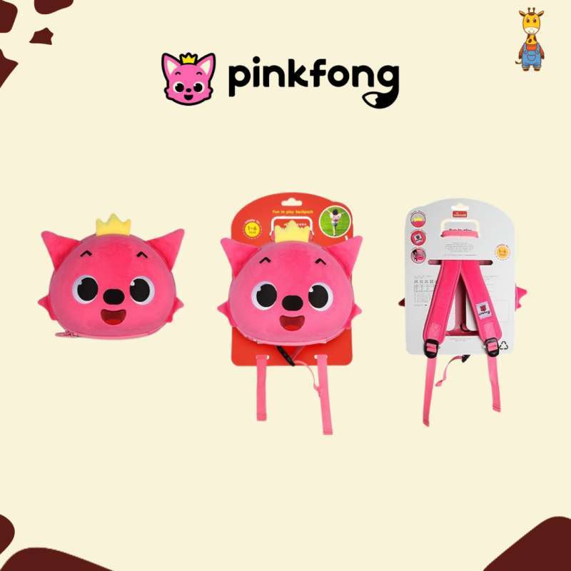 Jual Pinkfong Backpack Baby Shark Tas Ransel Anak Tas Anak di
