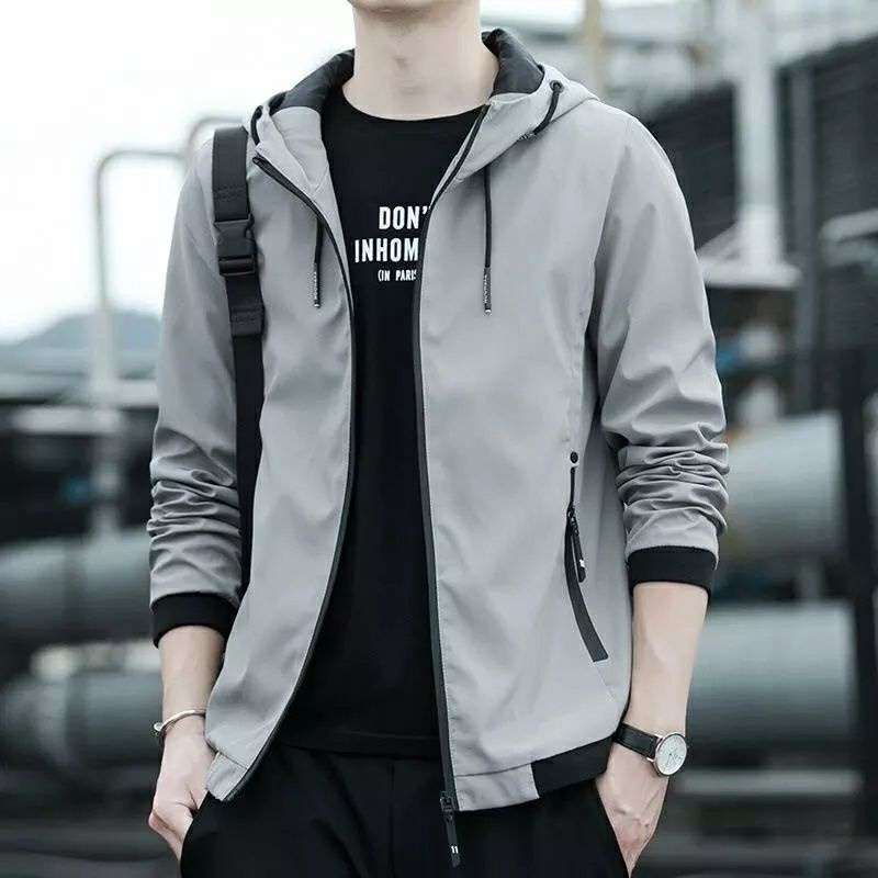 Jaket hoodie casual clearance