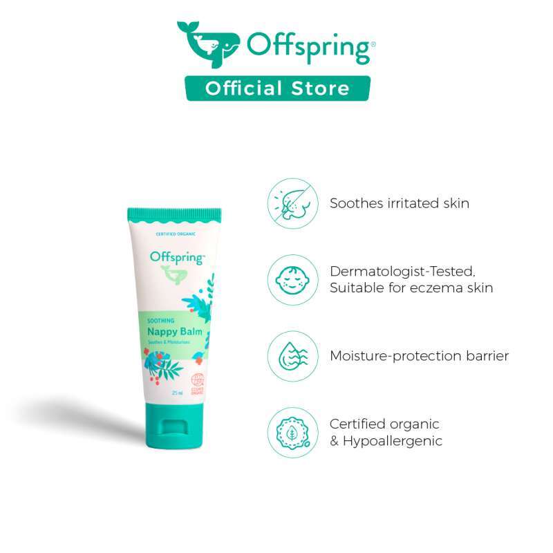 Jual Offspring Bundle Soothing Nappy Balm 75ml Nourishing Baby
