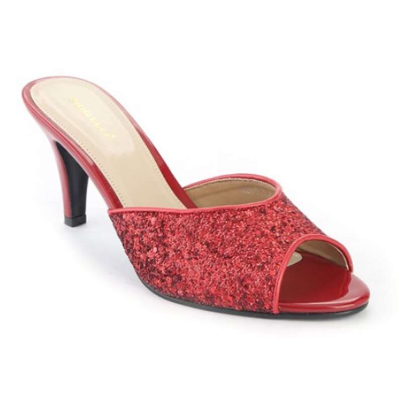 Sandal Single Strap Stiletto Heels Marelli Sandal High Heels Wanita