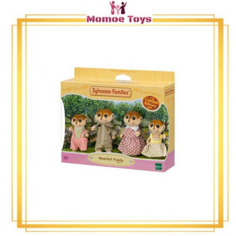 Sylvanian families meerkat family sales