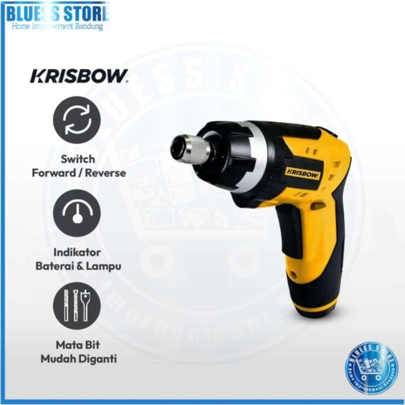 Krisbow best sale cordless screwdriver