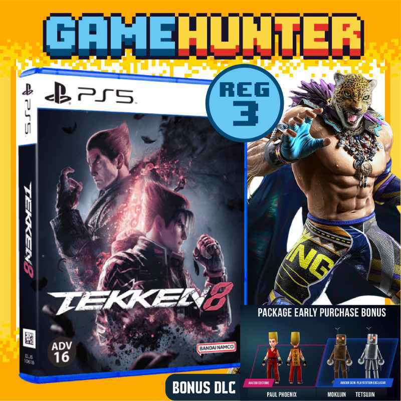 Jual Tekken 8 Ps4 Original Murah - Harga Diskon Februari 2024