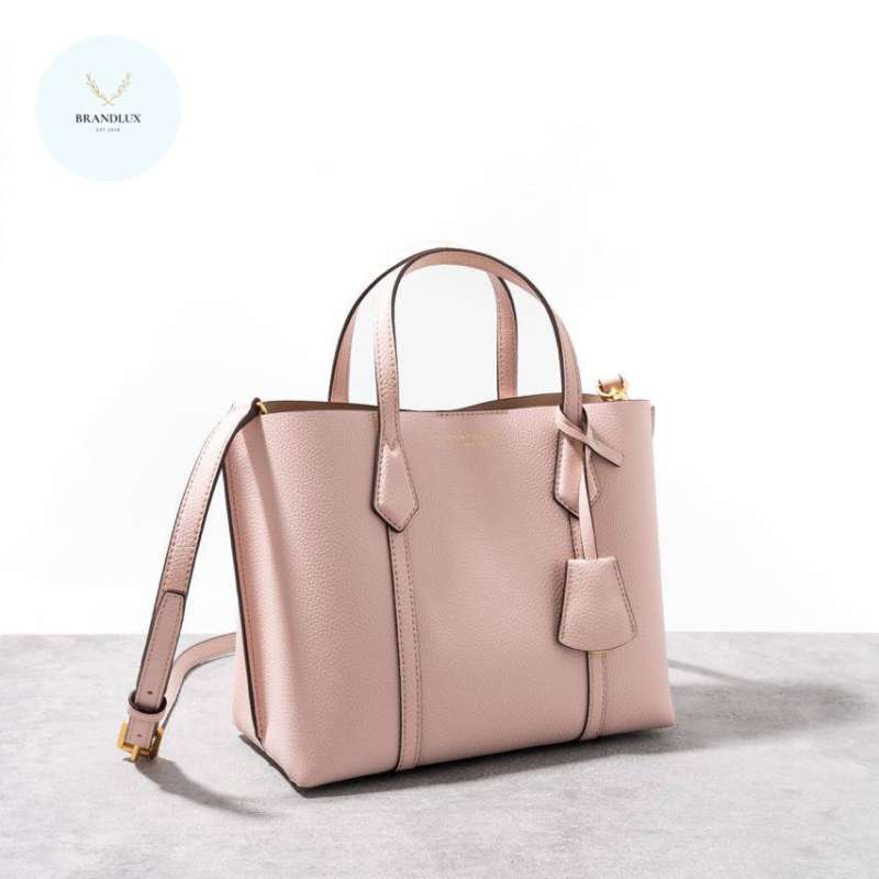 Jual Tory Burch Perry Small Triple Tote Bag Shell Pink 100 Authentic Di Seller Brandluxid Official Store Kedung Baruk Kota Surabaya Blibli
