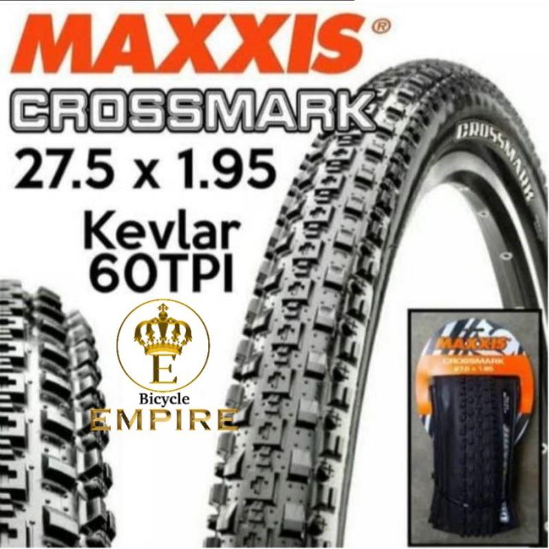 Maxxis tire mtb crossmark 27.5 x 1.95 best sale