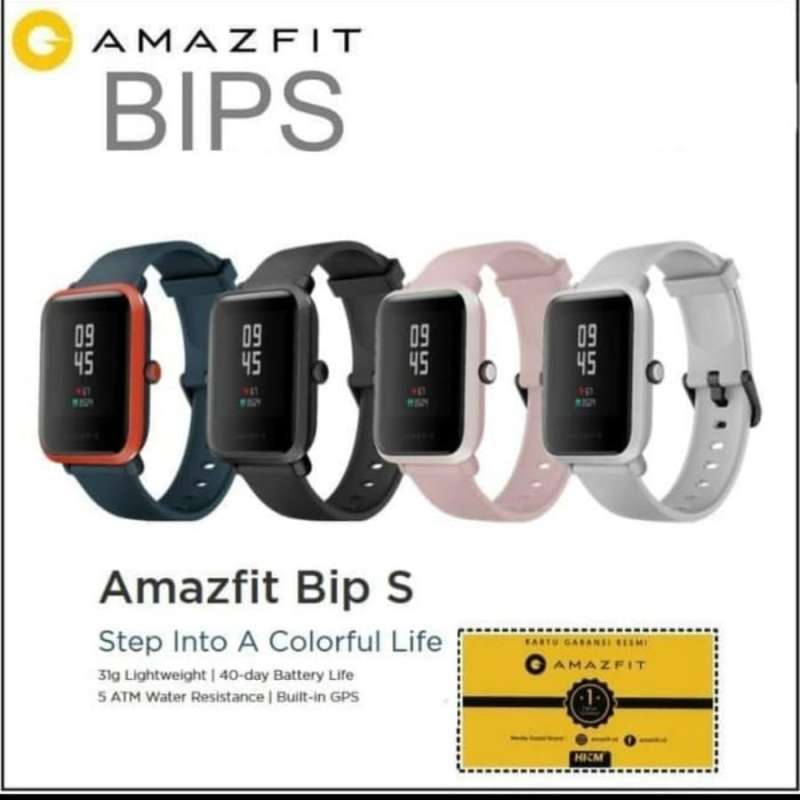 Jual Xiaomi Amazfit BIP S Original Smartwatch English Version