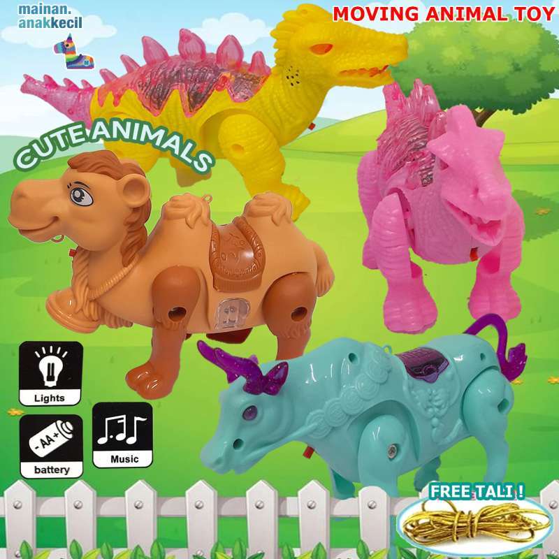 Jual Mainan Anak Hewan Animal Bergerak Elektrik Led Moving Animals Toys Menggunakan Baterai Di Seller Mainan.anakkecil Pluit Kota Jakarta Utara Blibli