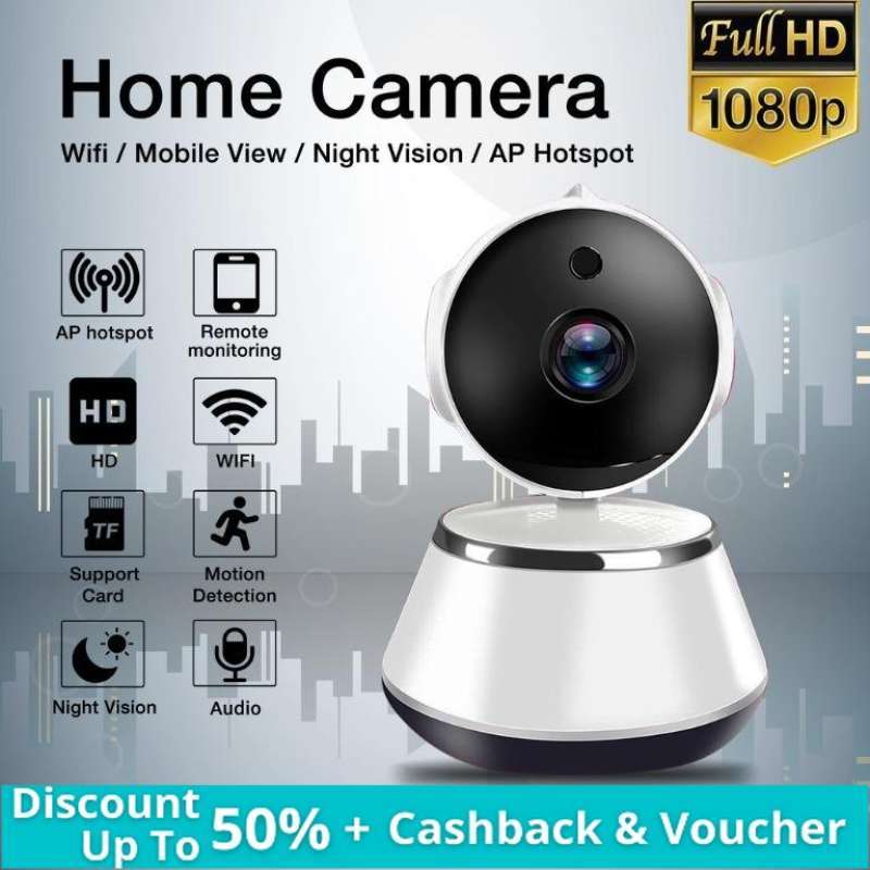Promo V380 IP Camera Wifi CCTV HD960P Q3S Wireless IP Kamera APP