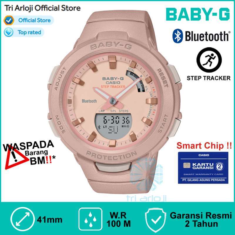 Jual Casio BABY G BSA B100CS 4ADR Jam Tangan Wanita Step Tracker