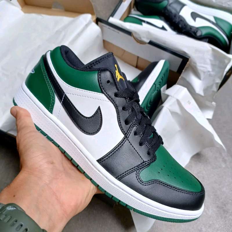 Nike jordan green toe outlet
