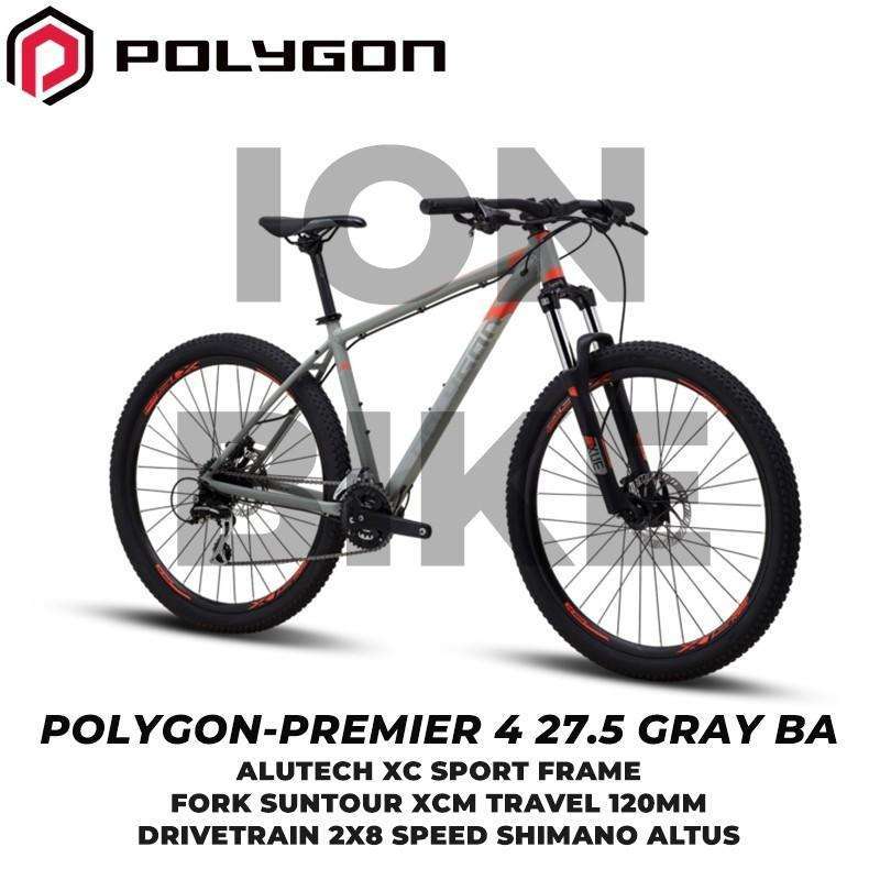 Jual MTB 27.5 POLYGON PREMIER 4 GRAY BA SEPEDA GUNUNG MTB