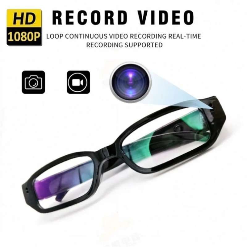 Eyewear Hidden Camera Spectacles Mini Spy Camera Kacamata Glasses