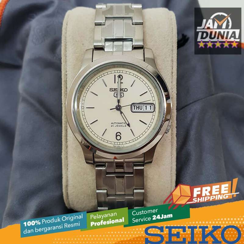 JAM TANGAN SEIKO 5 ORIGINAL AUTOMATIC JAM SEIKO SNK797 SEIKO SNK797 SNK 797 JAM TANGAN PRIA JAM PRIA JA ST DIAMTR 3.8 CM. WR 30 Meter