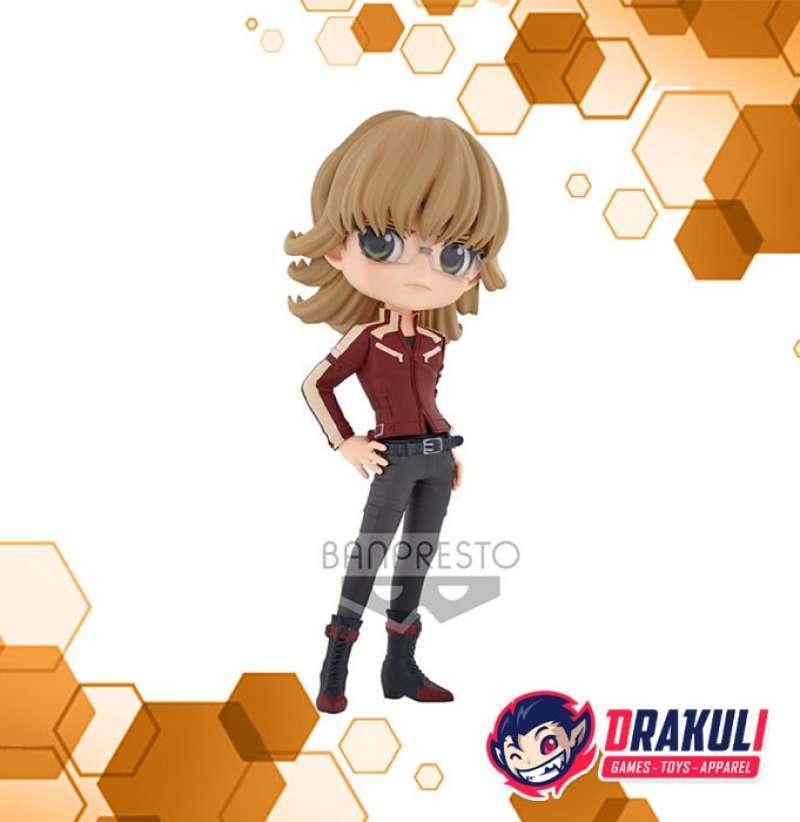 Banpresto Tiger & Bunny 2 Q Posket Barnaby Brooks Jr. Figura In PVC 14 Cm - Collezione Normale
