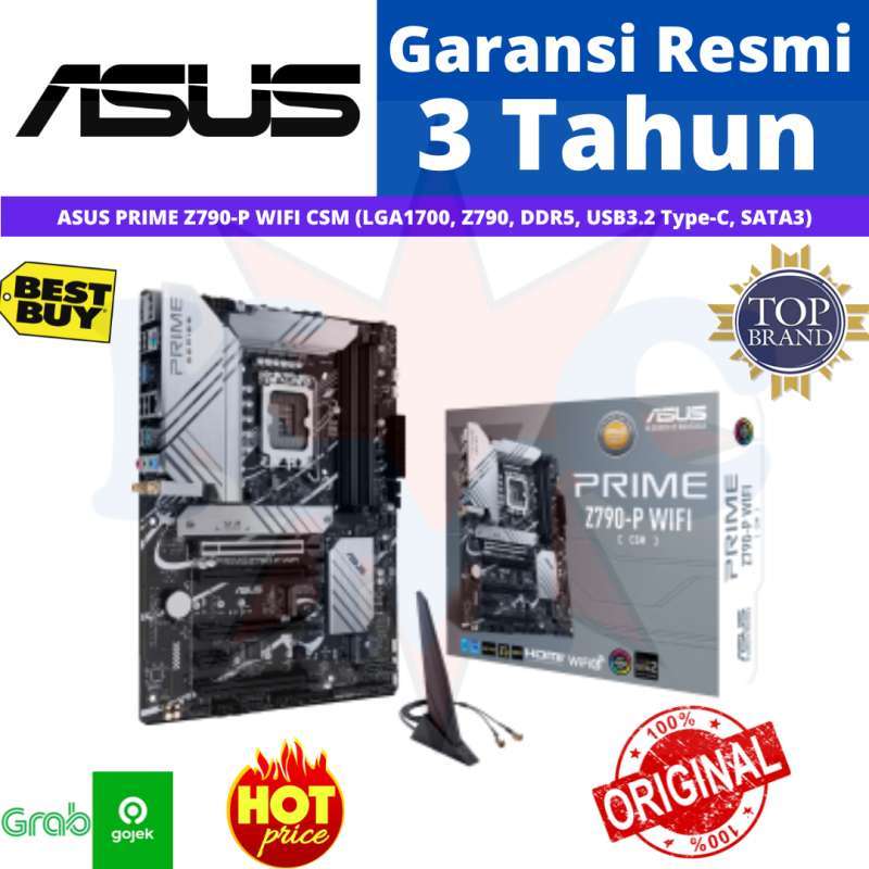 Promo Asus Prime Z790 P Wifi Csm Z790 Z 790 Lga 1700 Ddr5 Diskon