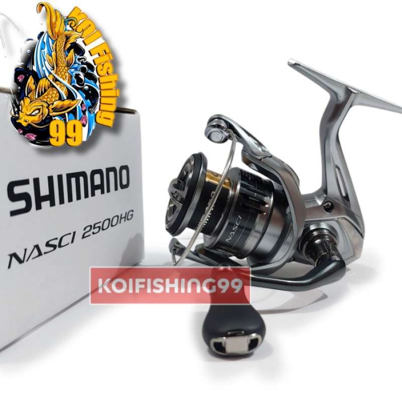 Promo Reel Shimano New Nasci 2500 Hg 2021 Diskon 9% di Seller