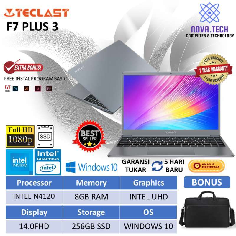 新品同様美品】値下げTECLAST F7 Plus 3ノートパソコン