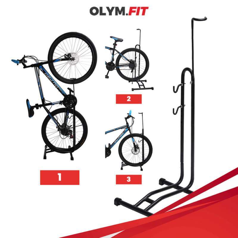 3in1 paddock stand display parkir sepeda jagang mtb road bike lipat