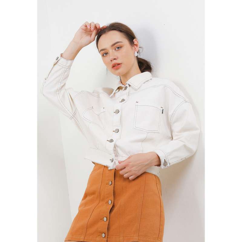 Hush denim cheap jacket