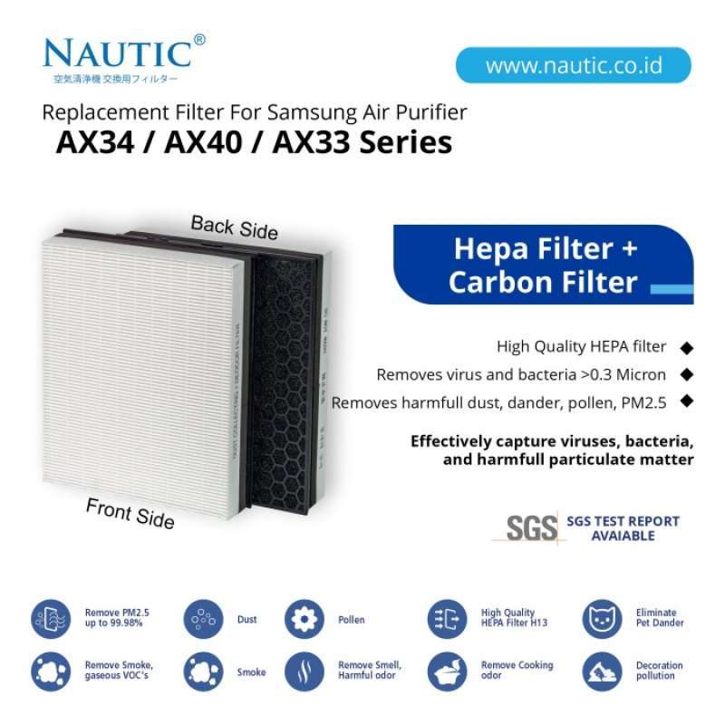 Samsung air discount purifier ax40