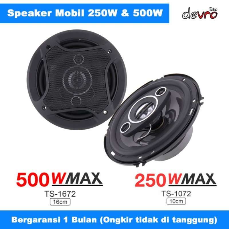 Speaker top woofer mobil