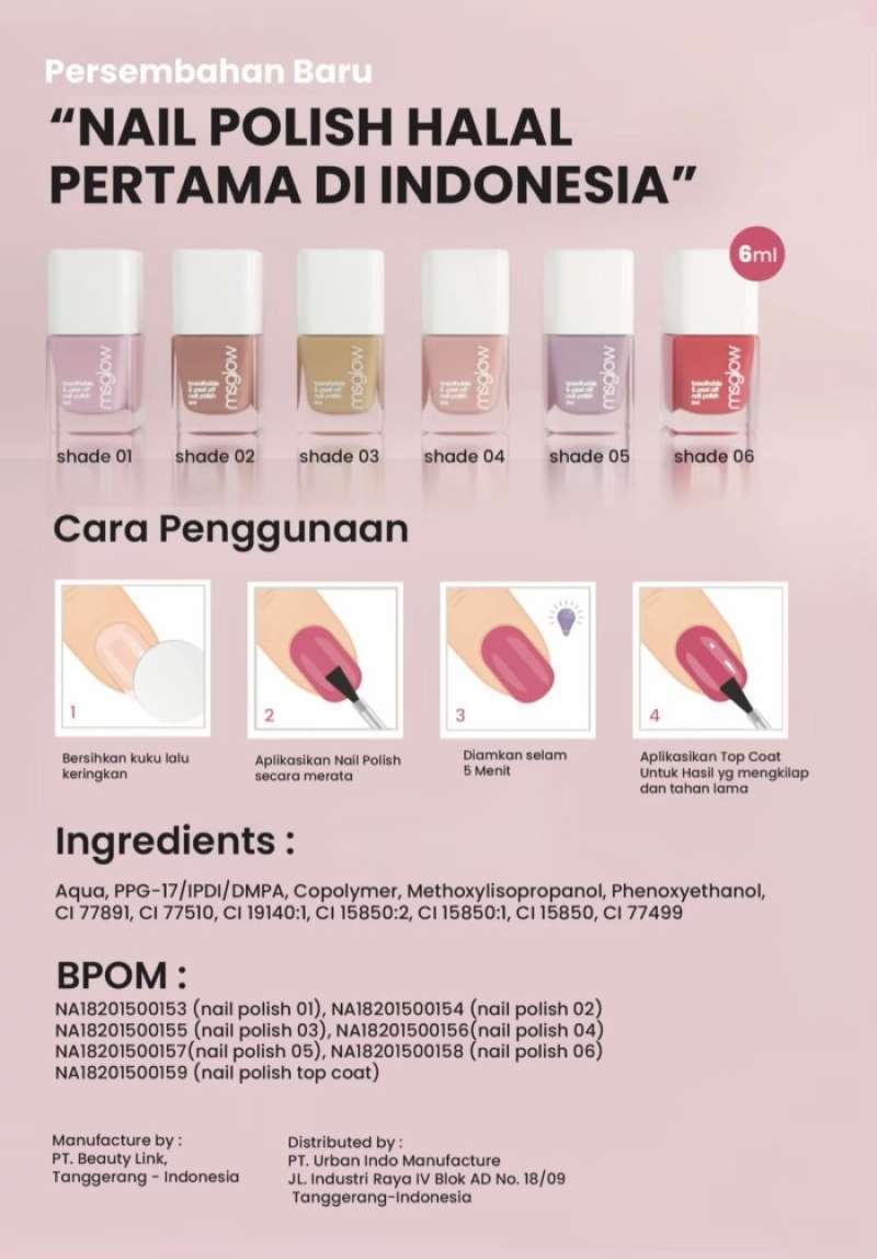 nail polish ms glow halal