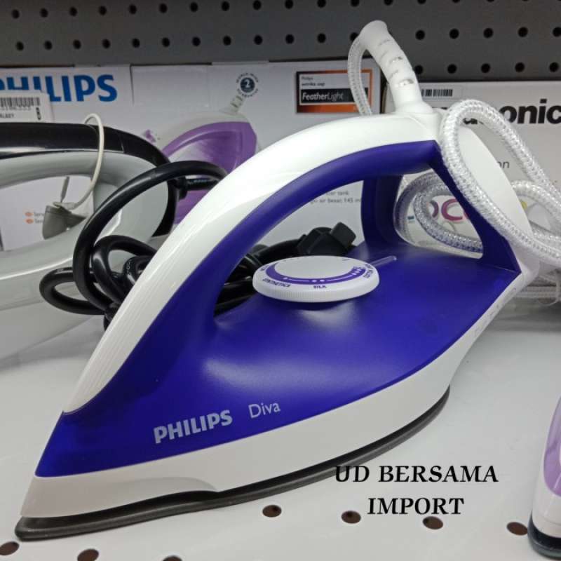 Diva dry iron discount 350w gc122 purple