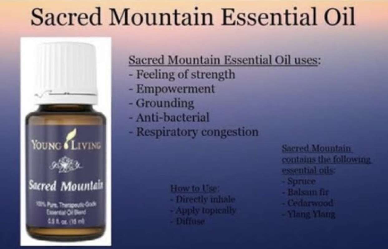 Sacred mountain 2025 young living