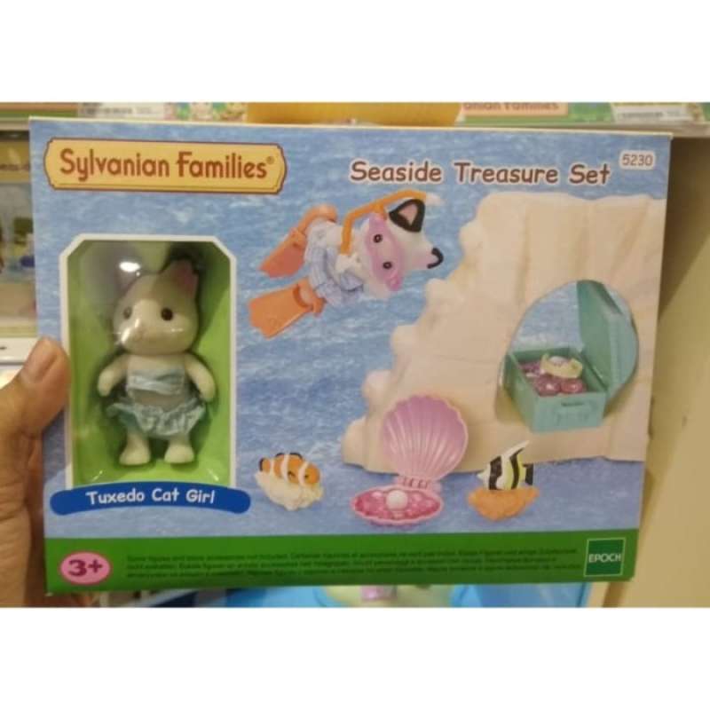 Sylvanian families seaside treasure set deals