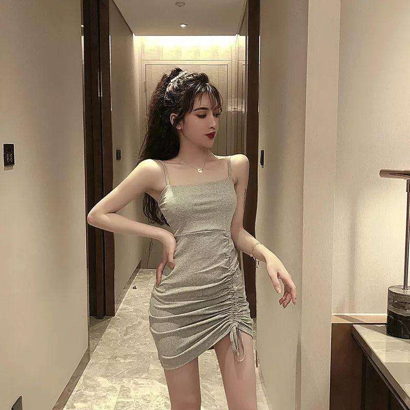 Jual Korean Sexy Mini Ruffle Bodycon Dress Serut Di Seller Kevin s Collection Putat Gede Kota Surabaya Blibli