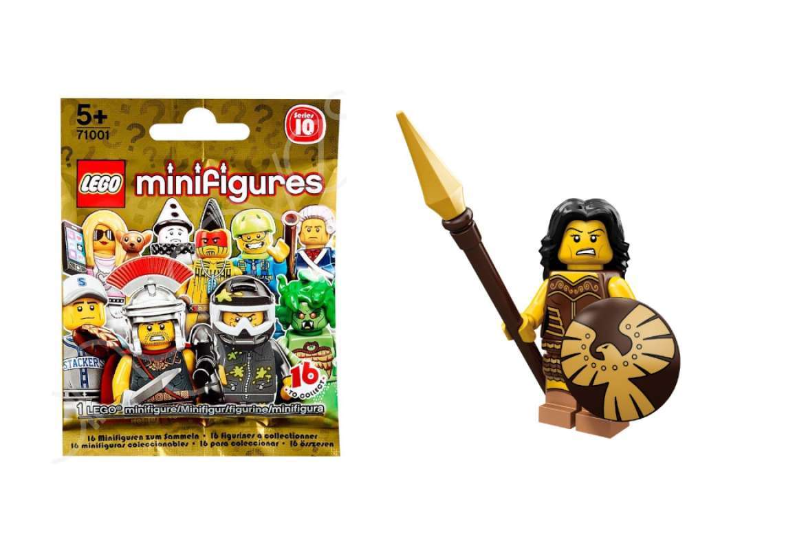 Lego minifigure warrior outlet woman