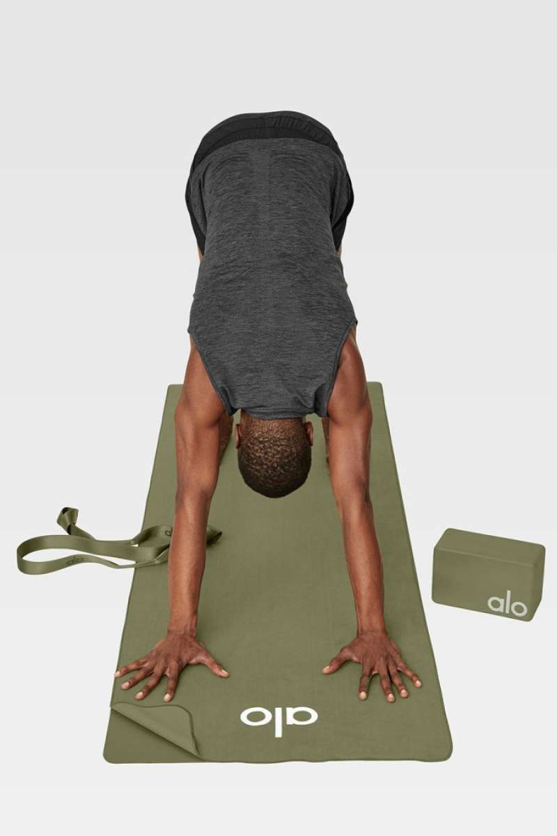 Warrior Mat in Jungle by Alo Yoga