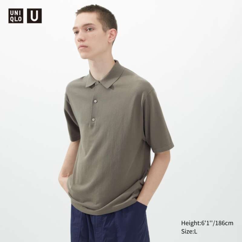 Kaos polos uniqlo top
