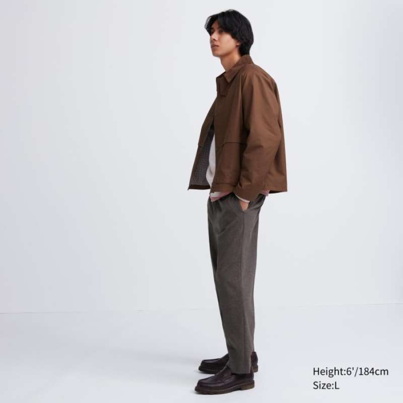 Blazer uniqlo pria outlet
