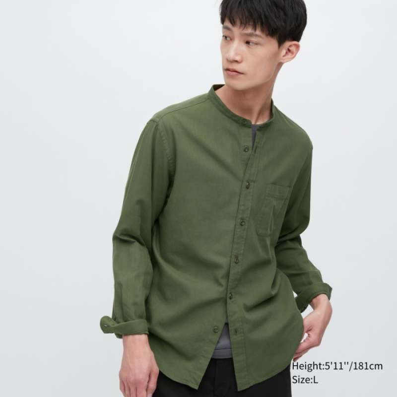 kemeja basic uniqlo