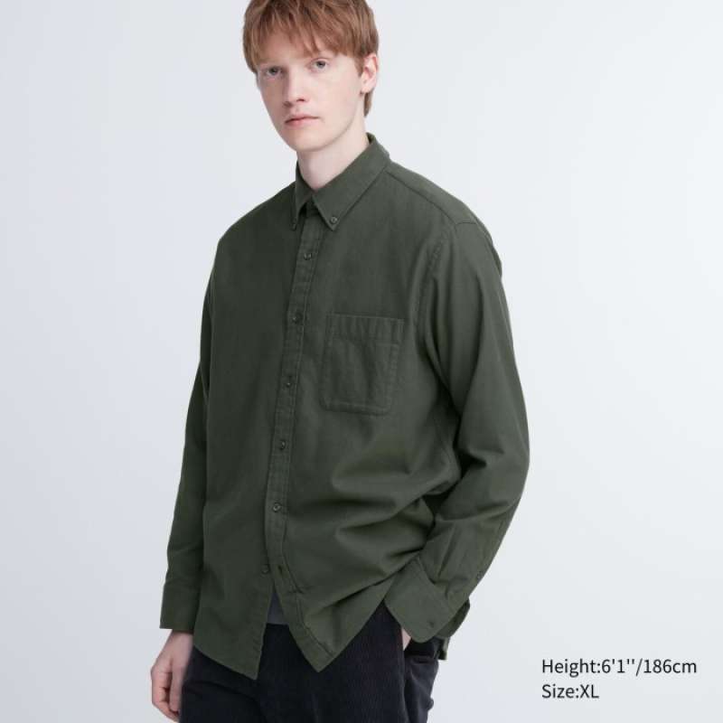 kemeja basic uniqlo