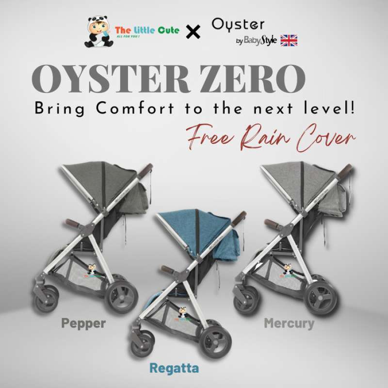 Promo Oyster Zero Stroller Kereta Dorong Bayi REGATTA MERCURY