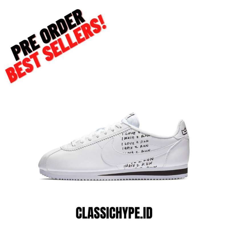 Jual NIKE CORTEZ X NATHAN BELL CLASSIC WHITE di Seller Classichype