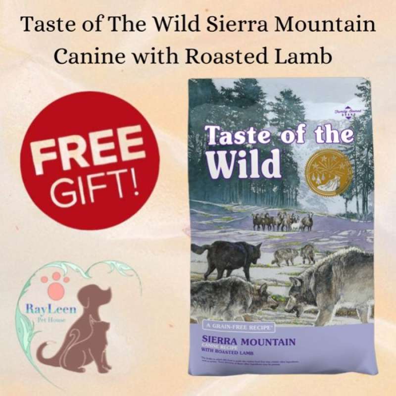 Promo Taste Of The Wild Sierra Mountain Canine With Roasted Lamb