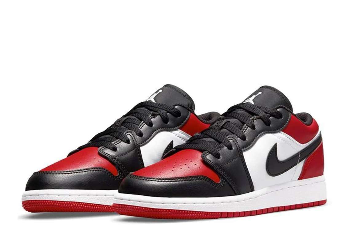 Jual AIR JORDAN 1 Low Bred Toe GS 39 di Seller six6street