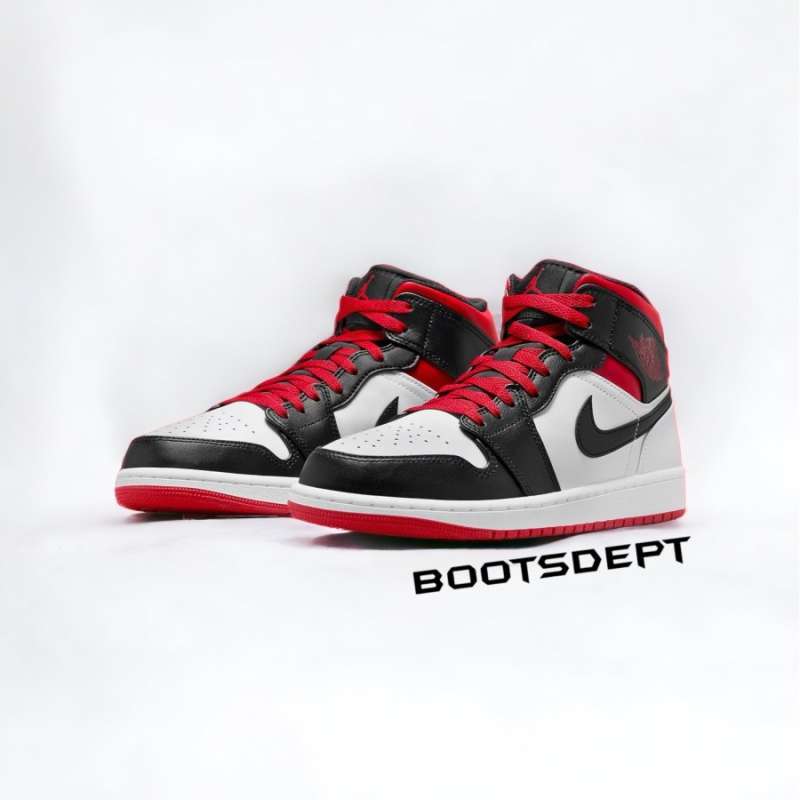 Jual Air Jordan Mid Black Toe (100% Authentic) 36 Di Seller