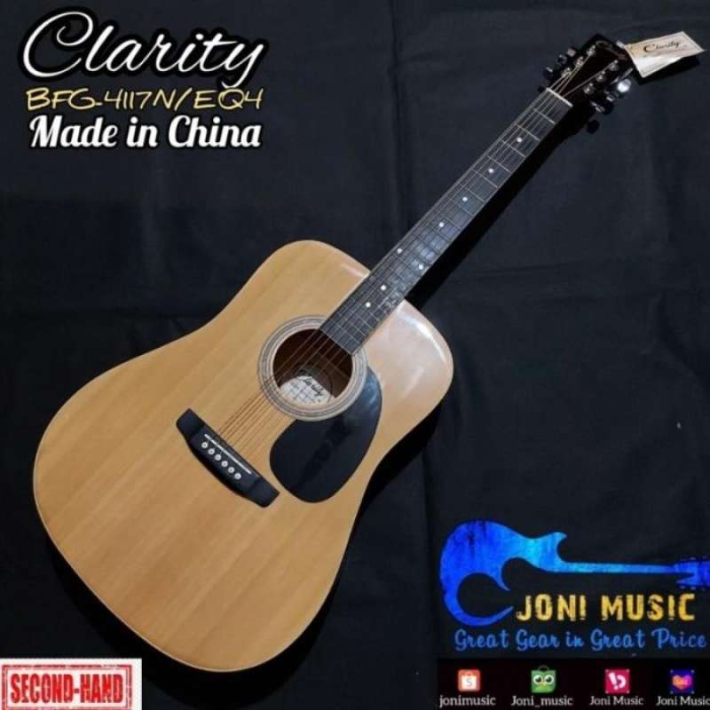 Clarity guitar store brand